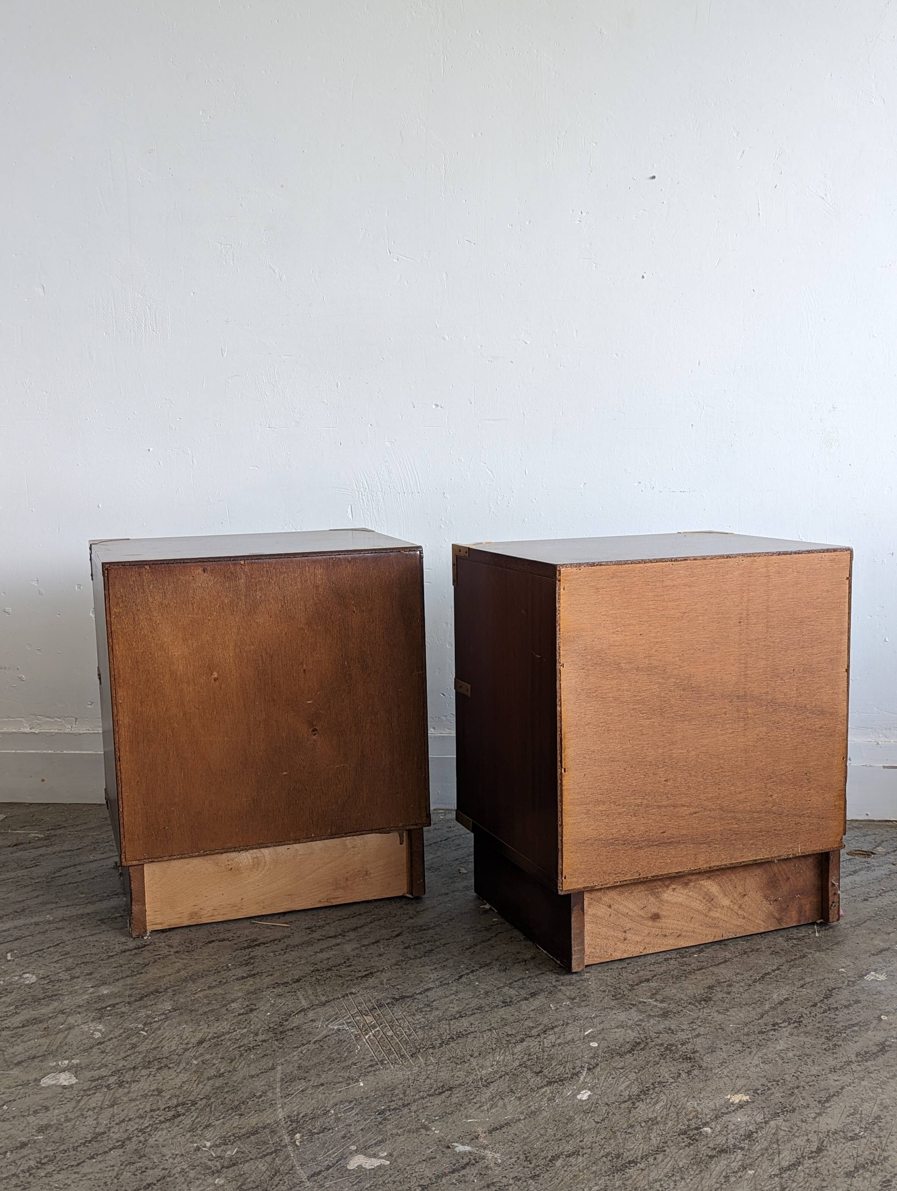 Pair of bedside tables