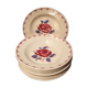 Suite of 10 plates empty "Badonvillers"