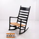 Danish Design Rocking chair design by Hans.J.Wegner Model ch45