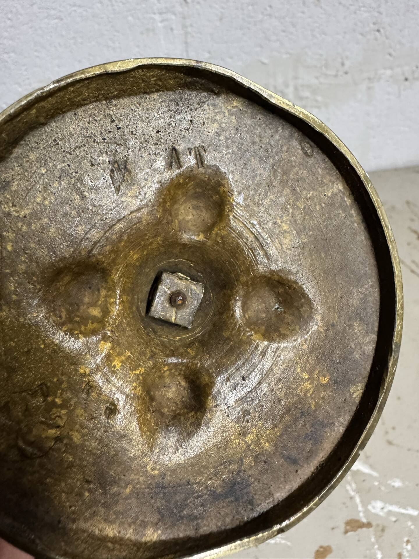 Bronze footed bowls in Renaissance style