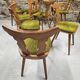 Lot  8 chaises bistrot 1970"