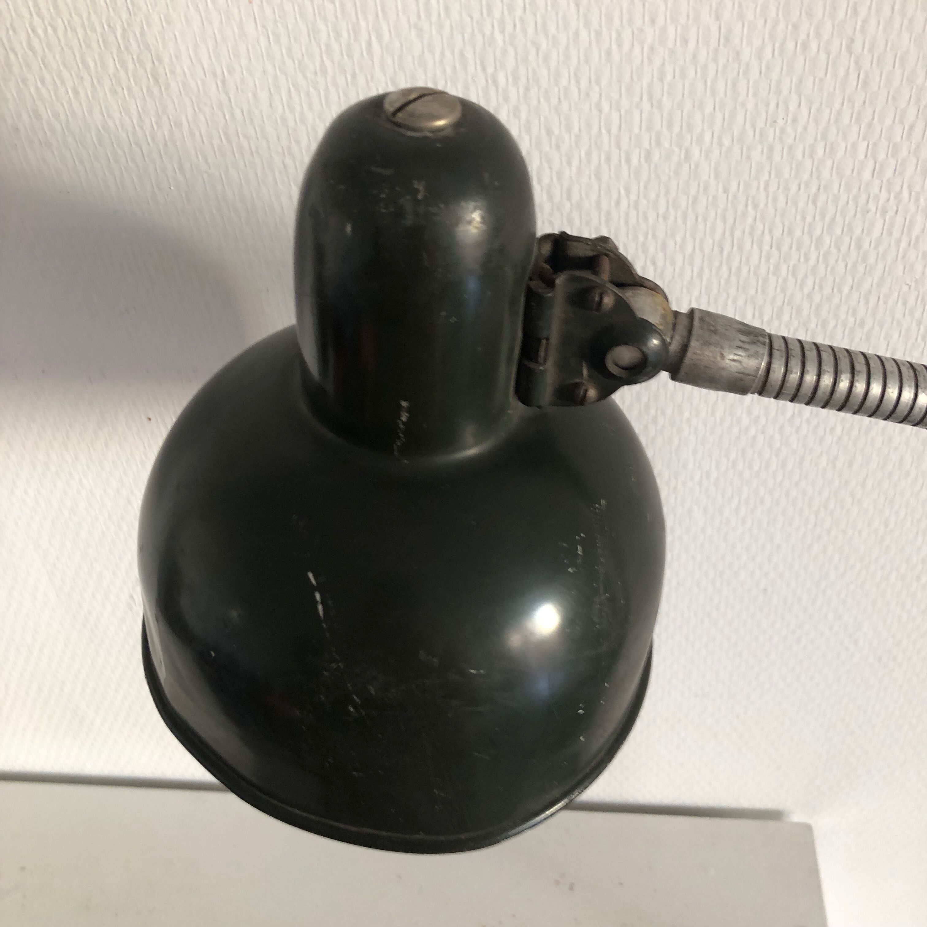 Lampe industrielle Fornay 1940 45cm