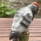 Numbered porcelain bird subject