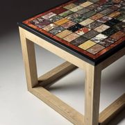 Marble specimen table vintage