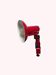 Red lamp with vice, ART, 1980s