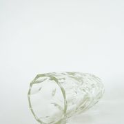 grand vase en verre moulé, Art Déco, 1930 - 20 X 14 cm