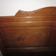 1950s oak headboard
