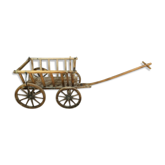 Wooden child cart