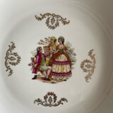 Fragonard-inspired porcelain dish