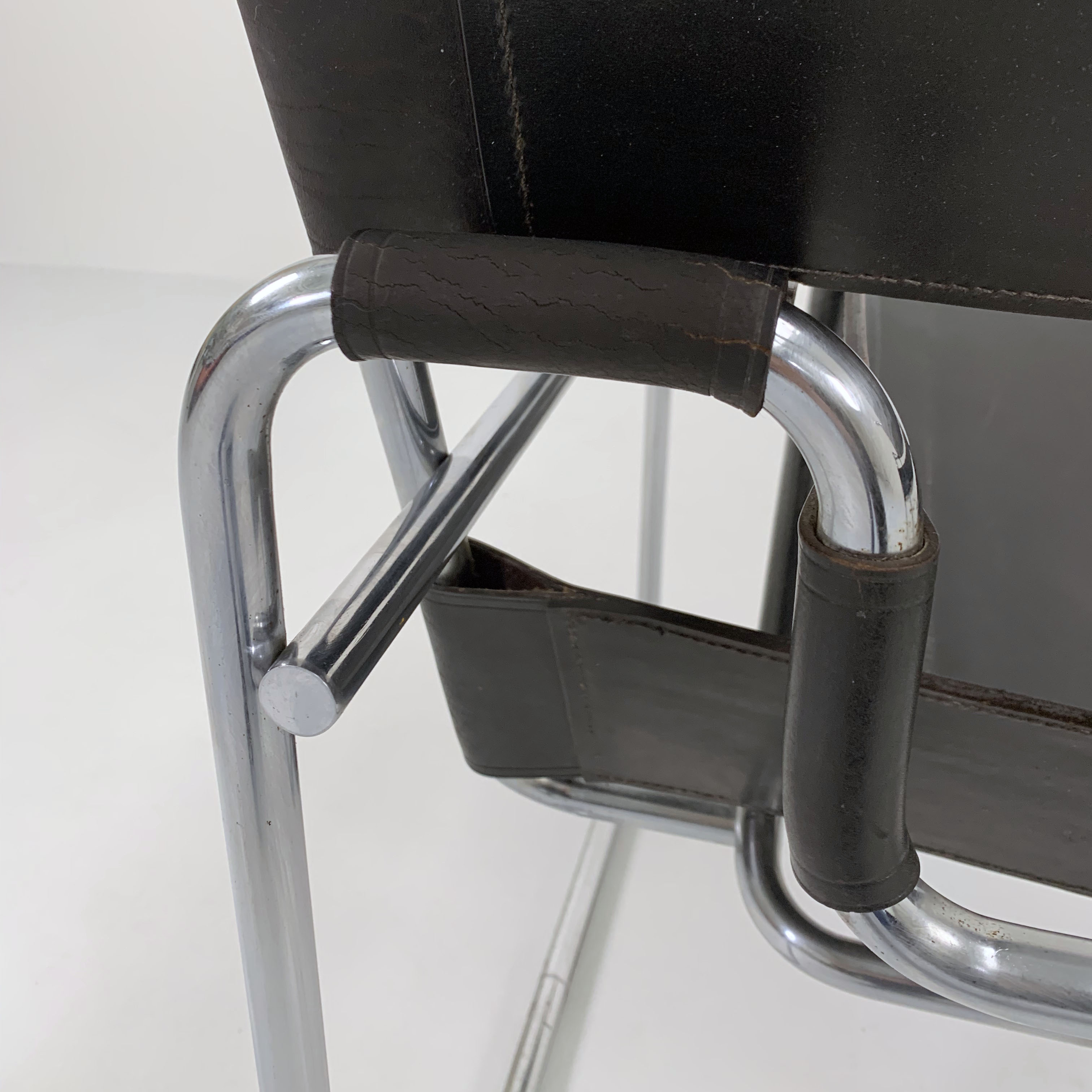 Armchair B3 Wassily by Marcel Breuer gavina edition, 1970