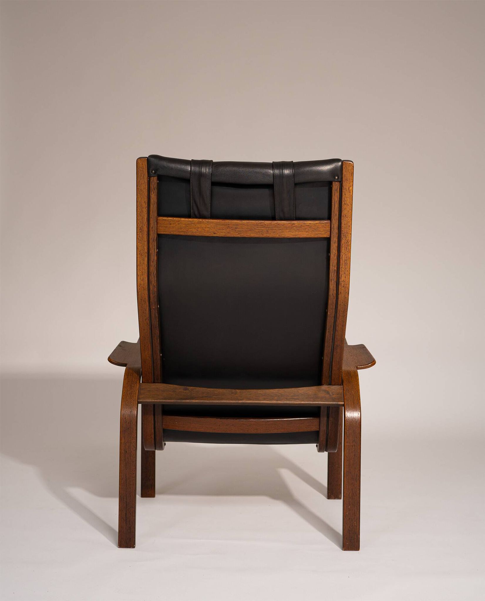 Yngve Ekström armchairs for Swedese, 1970s