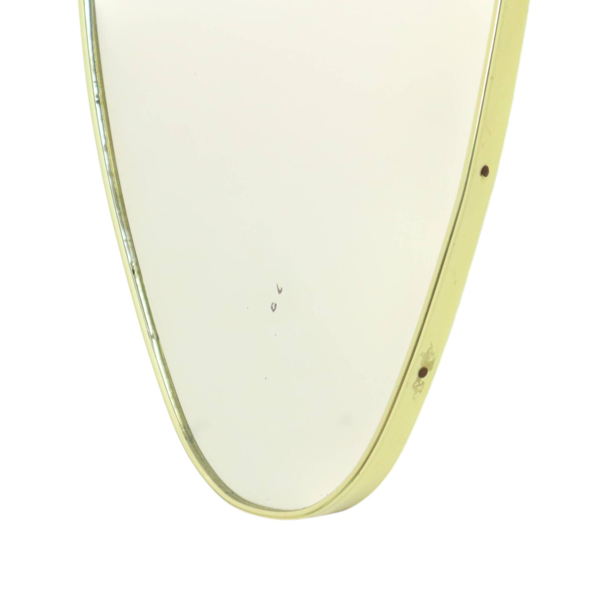 Mid Century Modern Freeform Mirror 50s Rockabilly