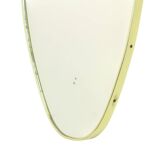 Miroir de forme libre moderne du milieu du siècle, style rockabilly des années 50