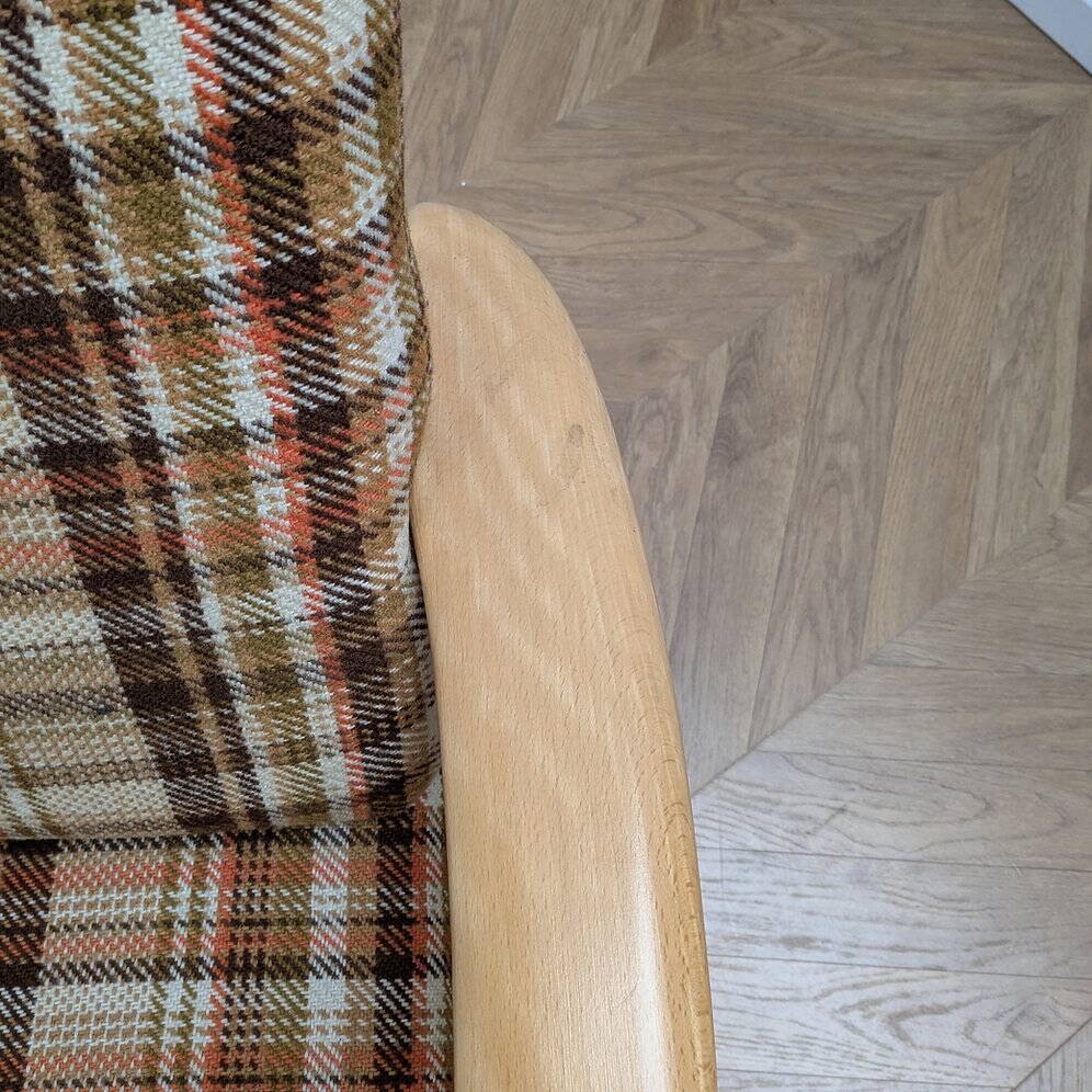 Fauteuil vintage scandinave années 70