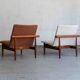 Ensemble de 2 fauteuils faciles par Finn Juhl