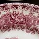 Set of 6 dessert plates, “Cambridge Old England” pattern