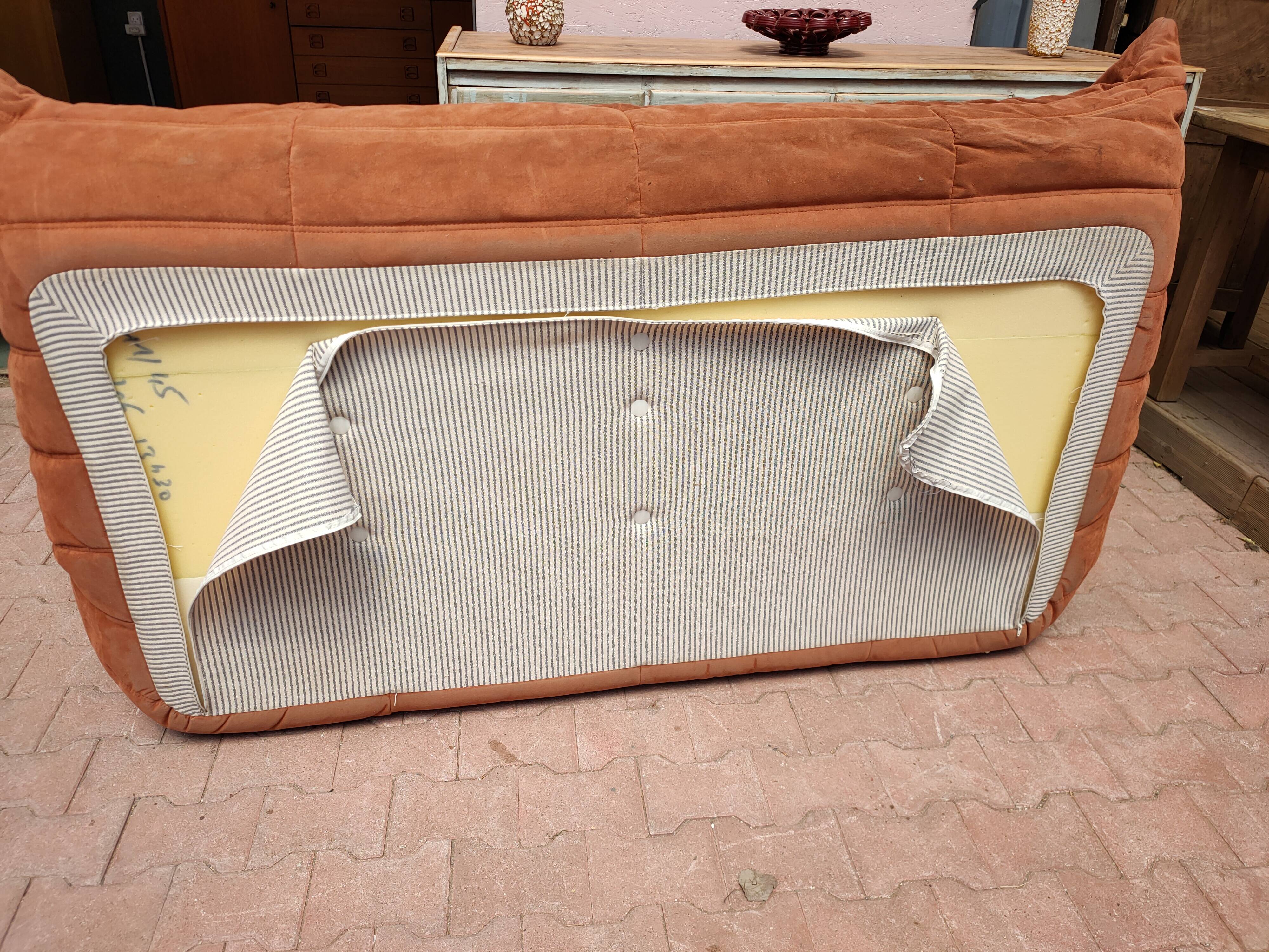 Togo sofa, alcantara, Michel Ducaroy