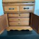 Vintage wooden jewelry box
