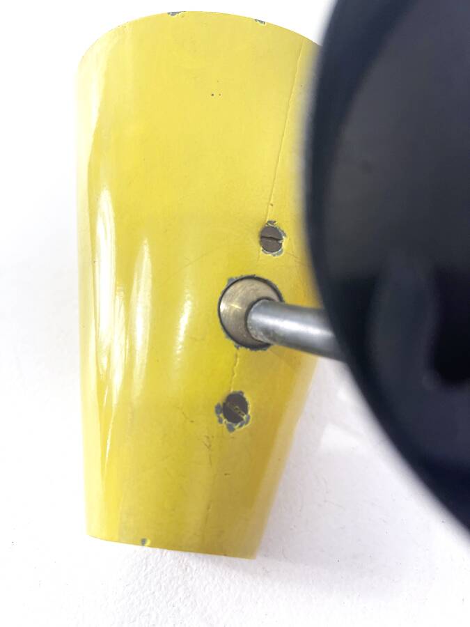 Double two-tone wall light, 1960