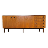 Vintage Scandinavian teak sideboard from the 1960s