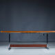 Vintage Adjustable Rosewood Dining or Coffee Table, 1960s