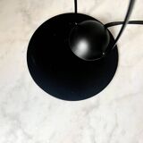 German Vintage Minimalistic table Arc Lamp by Hustadt Leuchten, 1980s