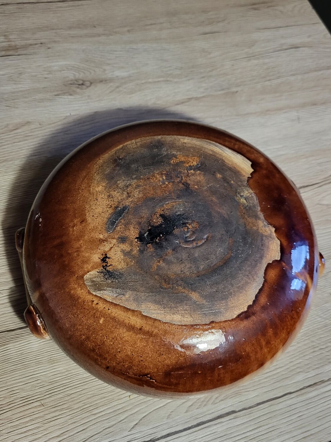 Cocotte daubiere varnished earth / artisanal ceramic kitchen