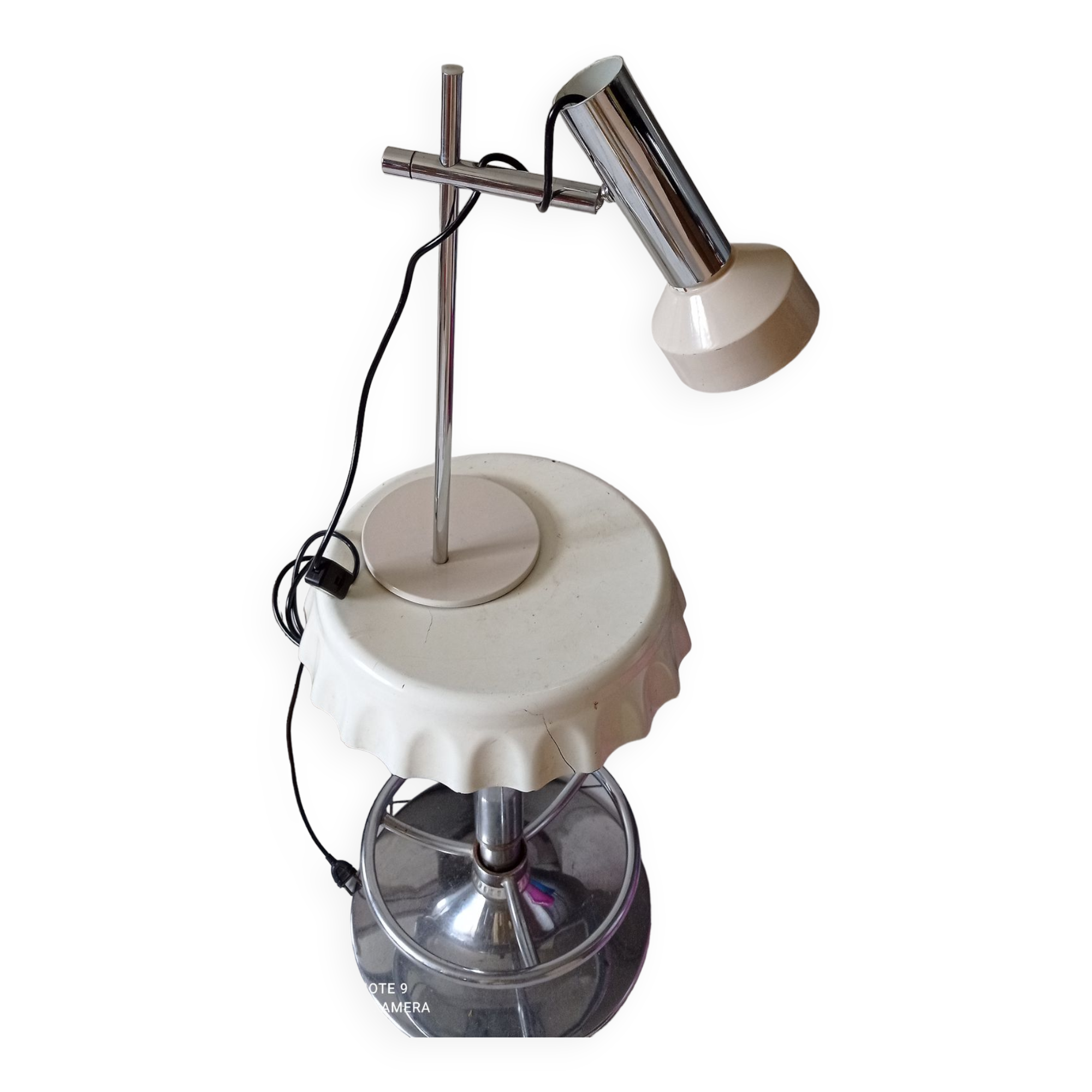 Vintage adjustable and adjustable desk spot lamp