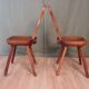 Pair of Alsatian-style chairs