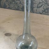 Bubble glass soliflore vase