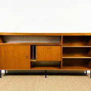 Enfilade scandinave haute en teck 1960