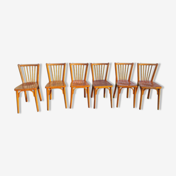 Série de 6 chaises Baumann