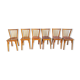 Series of 6 Baumann chairs