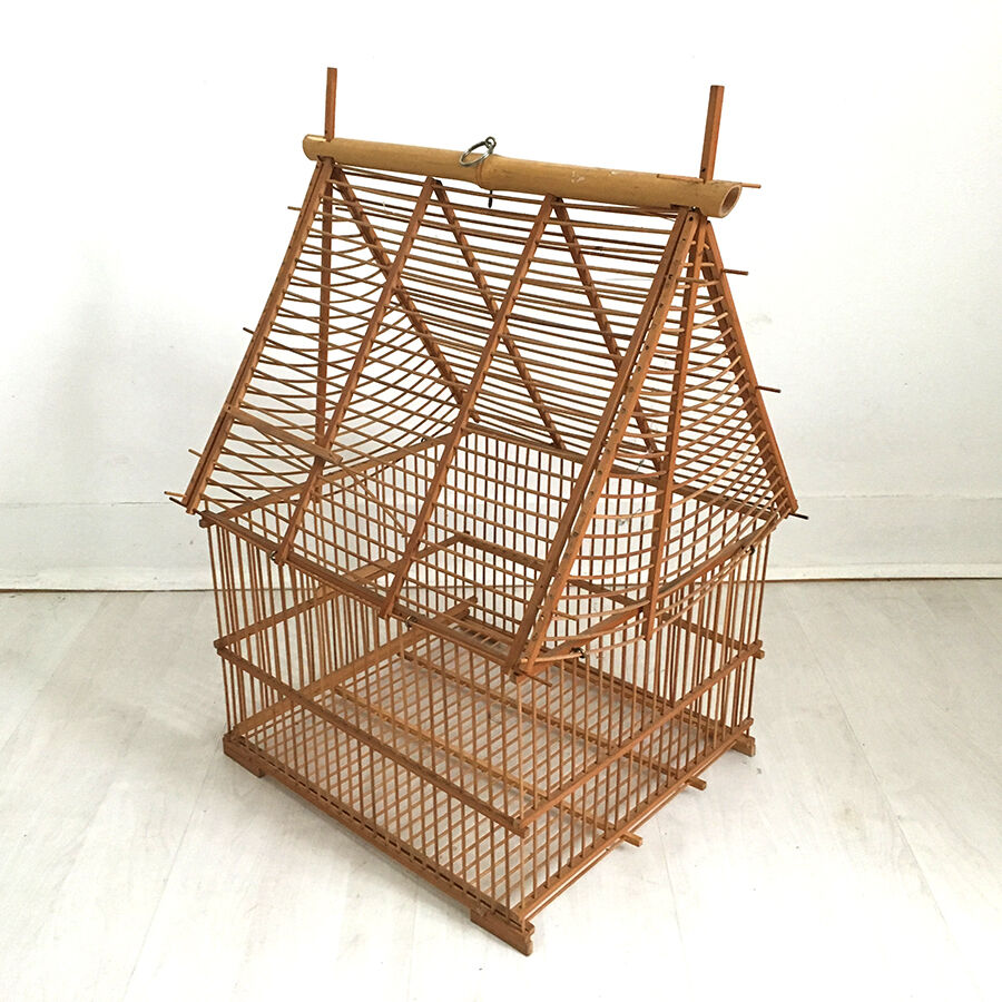 Bamboo vintage 60 bird cage