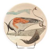 Assiette en Céramique Vallauris