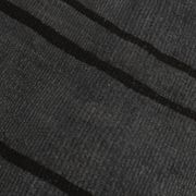 Tapis de couloir vintage gris et noir 2x8, 72x255 cm