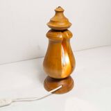 Lampe à poser bois massif 1960