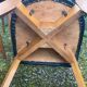 Series of 4 vintage chairs from the 50s and 60s