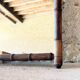 Faux bamboo mirror 1900