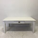 White coffee table