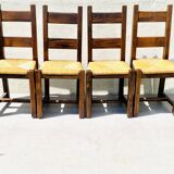 Vintage straw chairs