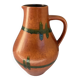 West German ceramic pitcher vase from the 1960s