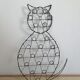 Photo holder or wire card holder "Cat"