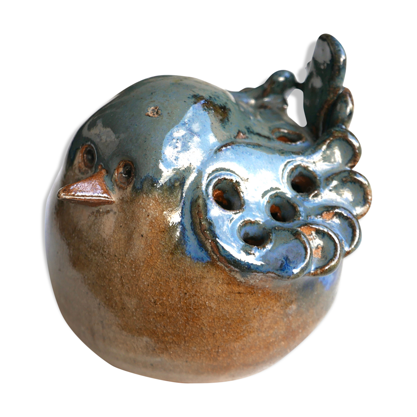 Vase flowers Bird in Gardelle sandstone, 70s