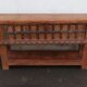 Console coffre en bois