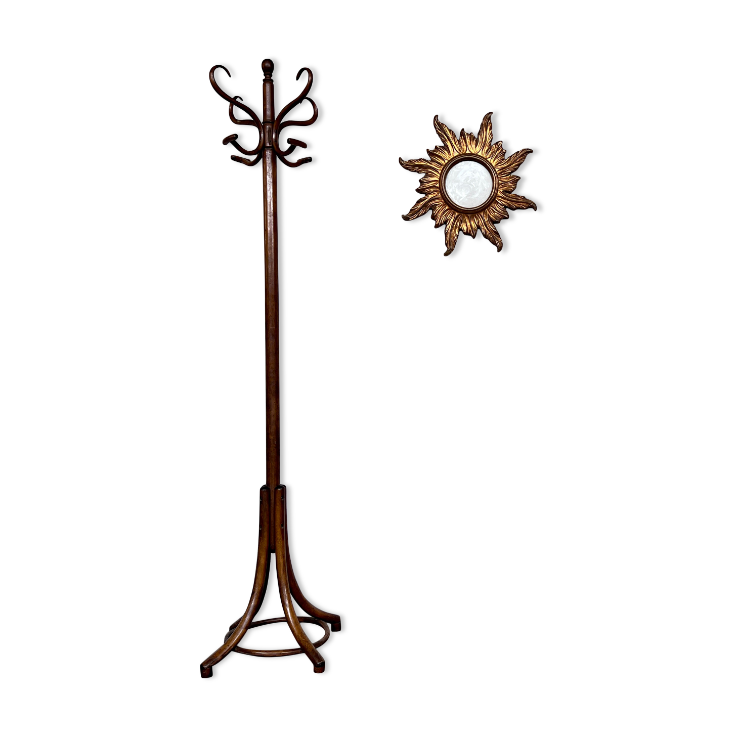 Old Hat Rack Coat Rack Bistro Vintage Parrot Retro Deco Bar Restaurant Cafe Old Furn