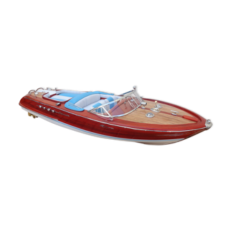 Model boat Riva aquarama 65 cm