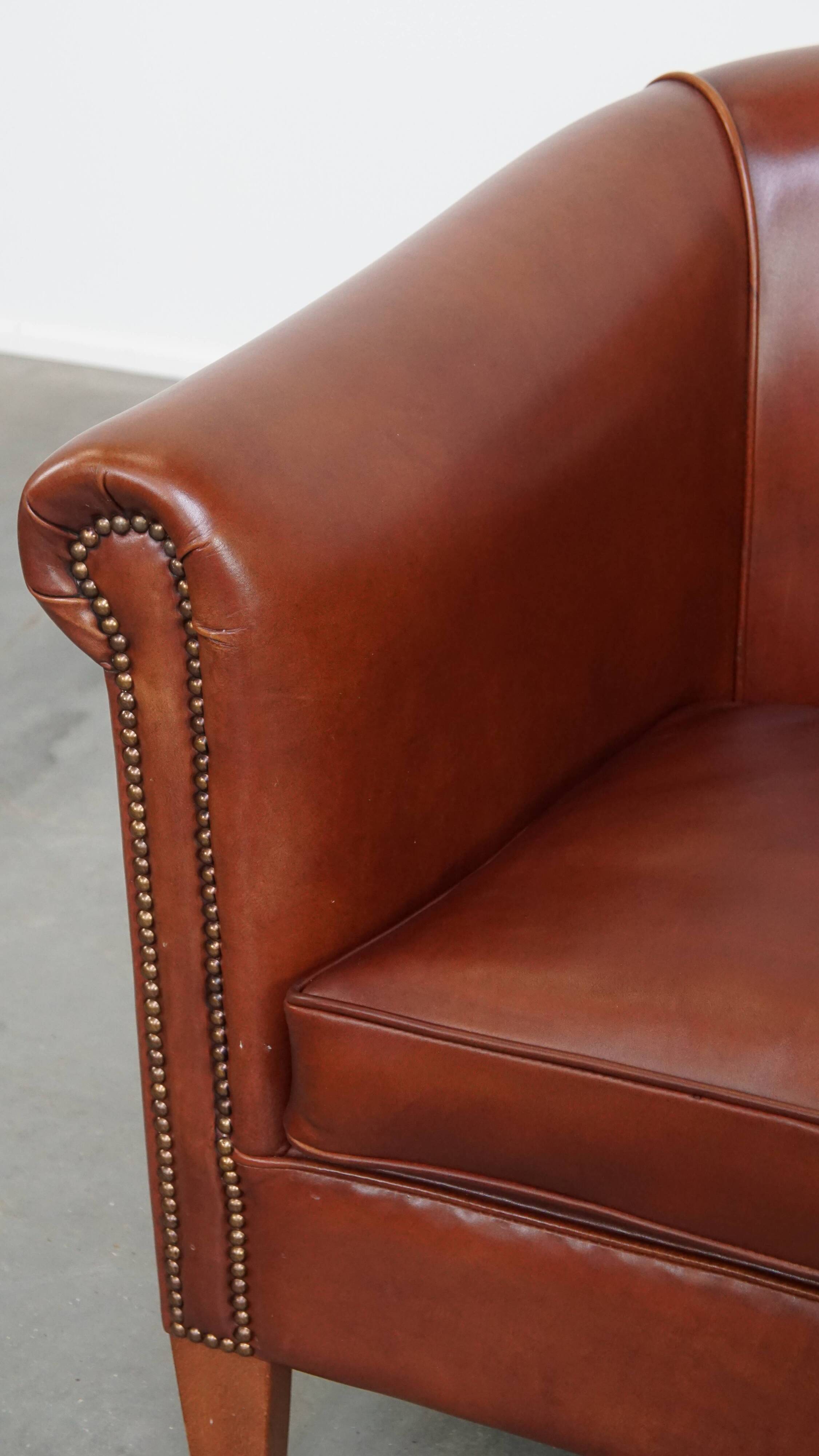 Club Chair in Cowhide Leather