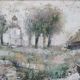 Huile sur toile, Vladimir Jurpalov, Peinture moderne russe 1995, encadré