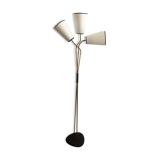 Floor lamp 3 articulated lights 1960